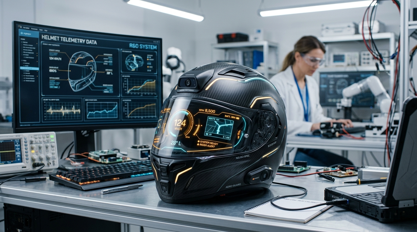 Riset Helm Pintar Smart Helmet
